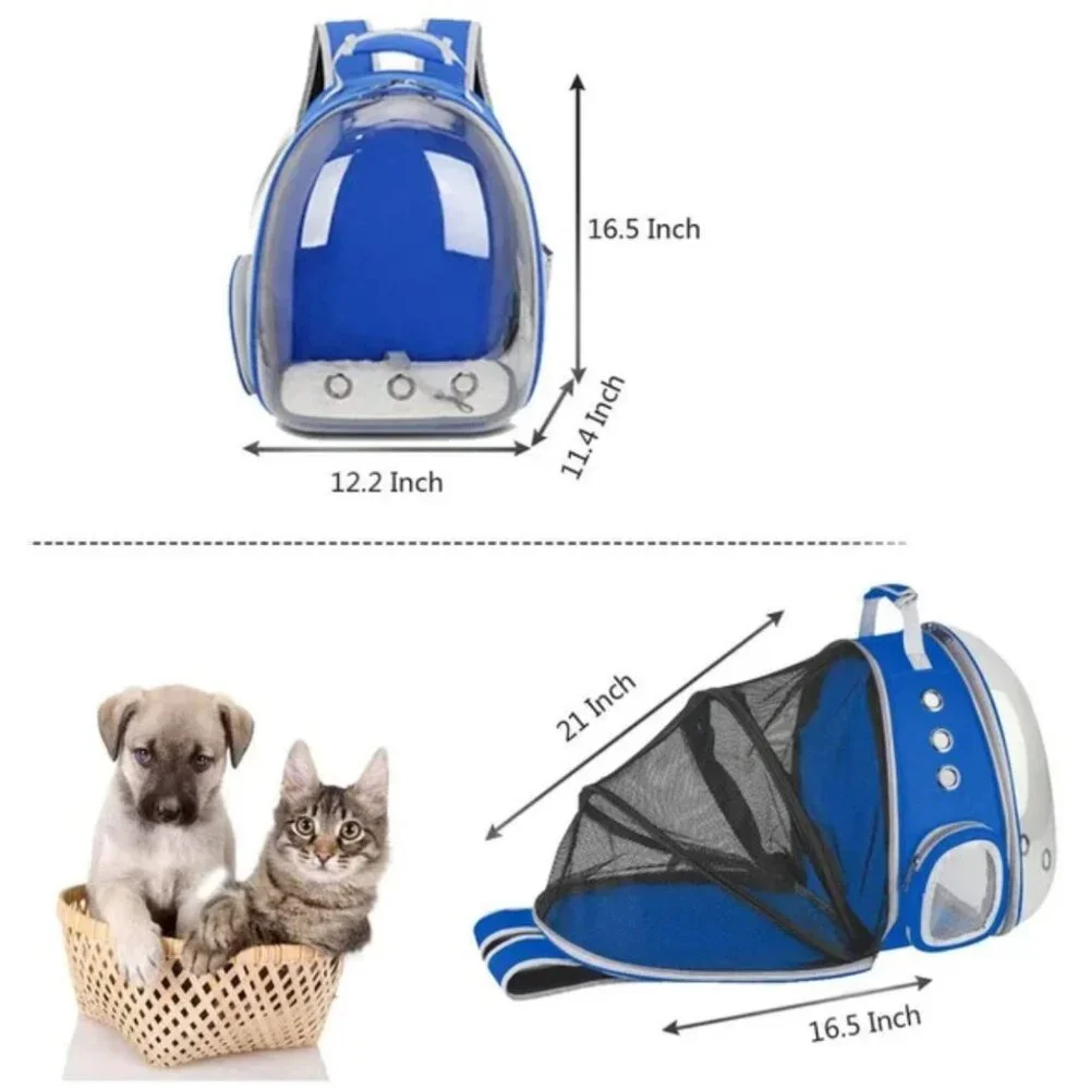 Cat/Dog Backpack TSA Approved Pet Backpack Portable Pet Carrier 
